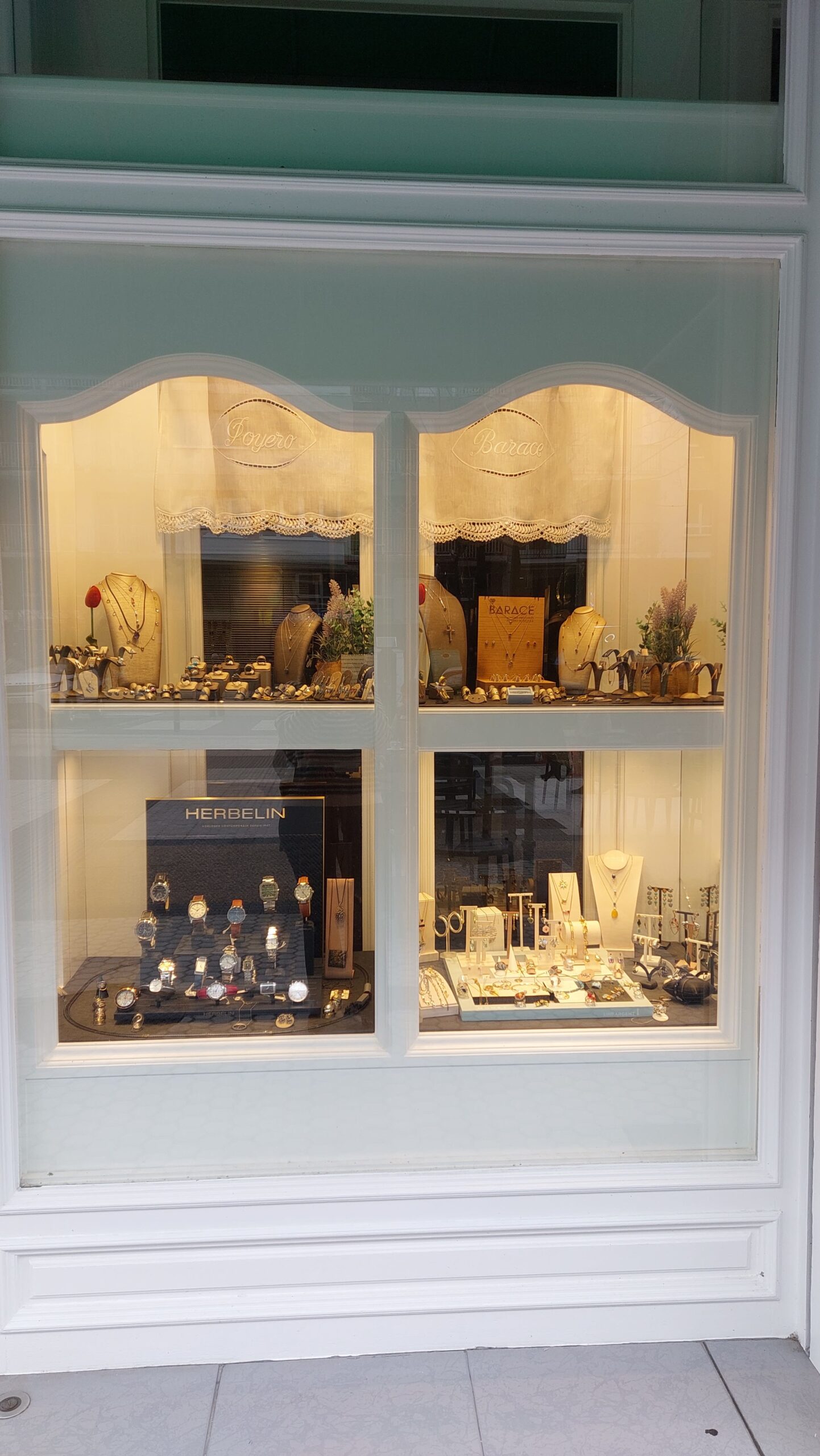 Escaparate Joyería Barace